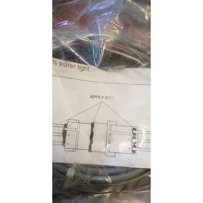 Whelen 30' ft Strobe Cable 3 Wire Power Supply Shielded