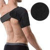 HERCHR Shoulder Support, Comfortable Shoulder Support, Flexible Neoprene Protective Belt,