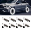 Kutyun 8PCS LED Wheel Lights, Automotive Tire Light Assemblies, Air
