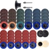NYXCL 60Pcs Sanding Discs Set, 2 inch Quick Change Sanding