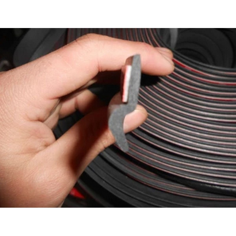 Takelablaze Car Quiet Weather Strip, Z Shape, Quiet Mole, Improved