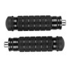 Akozon 2pcs CNC M8 Motorcycle Footrests Universal M8 Non-Slip Footrest
