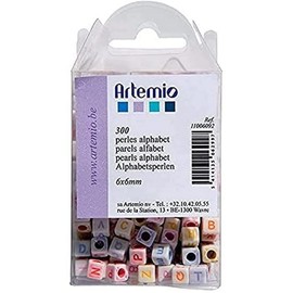 Artemio 300 Artémio Alphabet Perlen, bunt