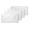 Marbet Design DESIGN 3D Wall Panels, Polystyrene Panels, White, 96