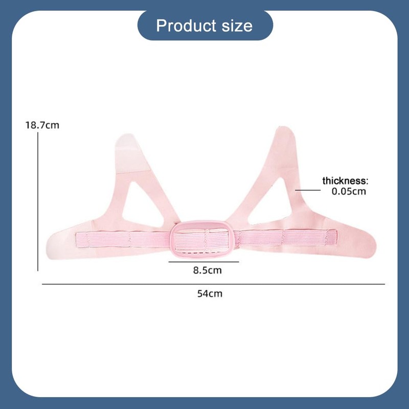 FDEETY Anti Snoring Chin Strap Prevent Snoring Stopper Sleep Apnea