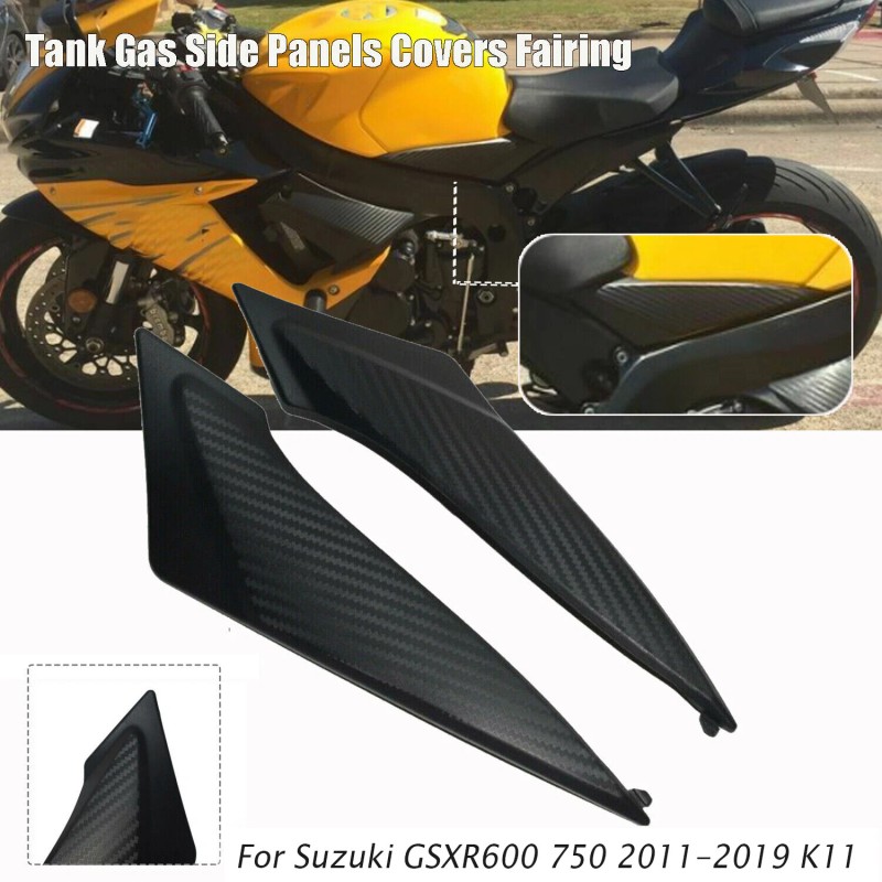 Unbranded For SUZUKI 2011-2024 GSXR 600 750 Gas Tank Side