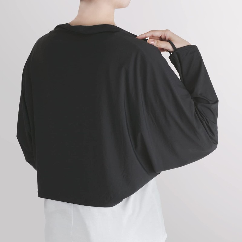 Shirokuma No Kimochi YHBO-501 Bolero Cooling Bolero, Black, Free