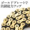 Regina 14972 Daytona Motorcycle Gold Chain with Clip Joint 420-100