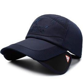 Eternal Leaf FT22102 Fishing Cap, Wide Brim Hat, Blackout Slide, Visor, Fishing Cap, 03.navy