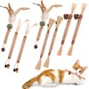 Partideal Catnip Stick, 8 Pieces Cat Sticks for Teeth Cleaning,