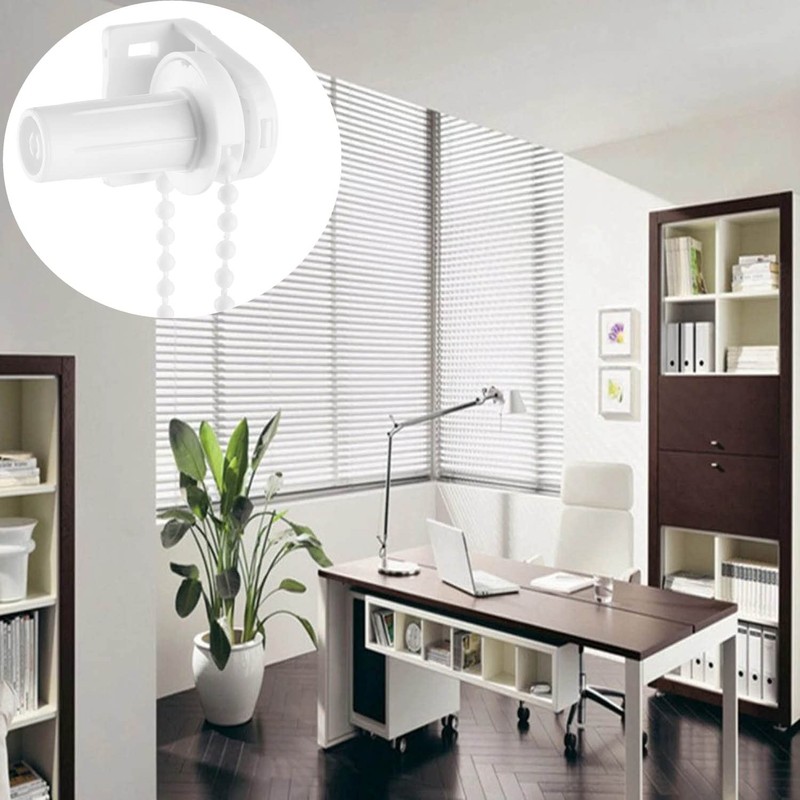 Tyenaza Roller Blinds for Windows, Roller Blind Bracket, Window Clamp-On