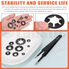Tanstic 350Pcs Internal Tooth Star Lock Washers Push On Locking