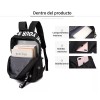 A&D Mochila urbana A&D 08 color negro diseño lisa 20L