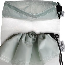 Endless Patio Pool Debris Leaf Cleaning Vacuum Replacement 2 Mesh Nylon Bags 15" X 24.5" 100 Micron