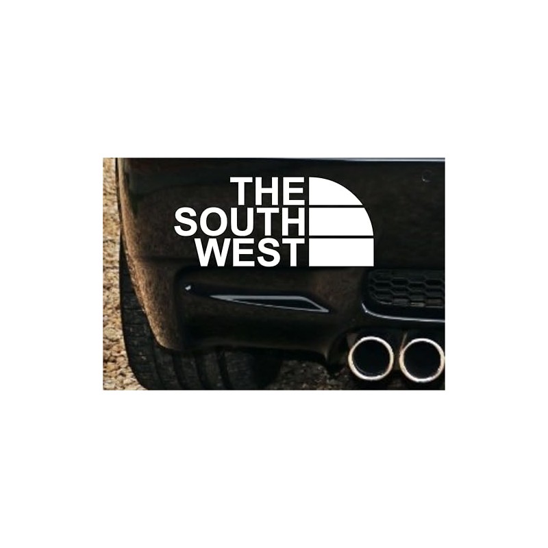 South WEST Car Decal Sticker JDM Dub Euro Race Drift