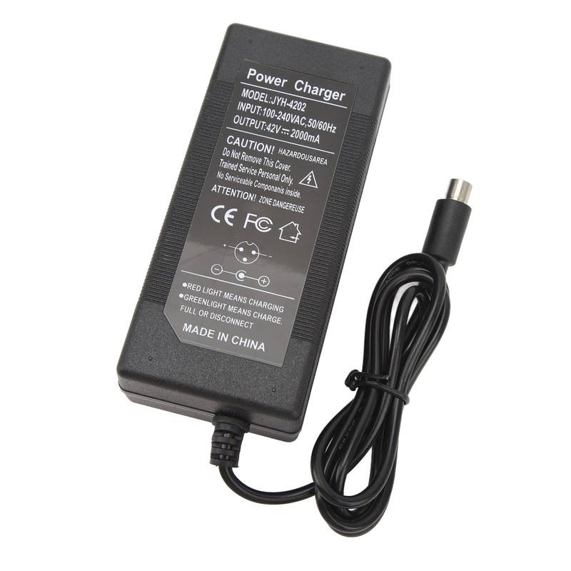 42V 2A Electric Scooter Charger 42V 2A Power Charger Adapter
