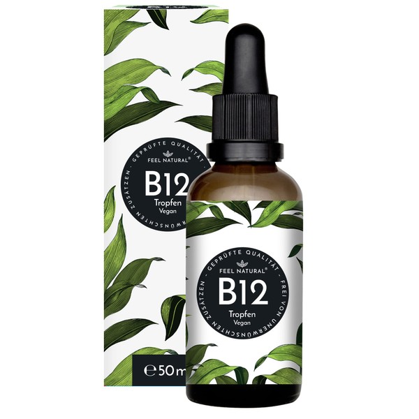 Vitamin B12-50 ml (1,750 drops) – With both active forms
