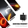 BWBWND CF13 LED Electronic Flasher Relay, 12V 3-Pin CF13 EP34