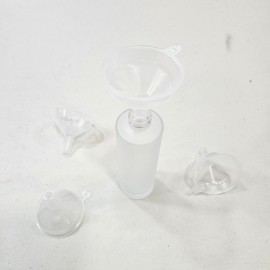Mini Plastic Dispensing Container Funnel 30ea