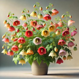 22Day Seeds: Seeds Abutilon Flowers Mix/Flowerling Maple Tree/Perenial Tree