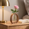Wooden Frame Glass Test Tube Vase,Hydroponic Propagation Station