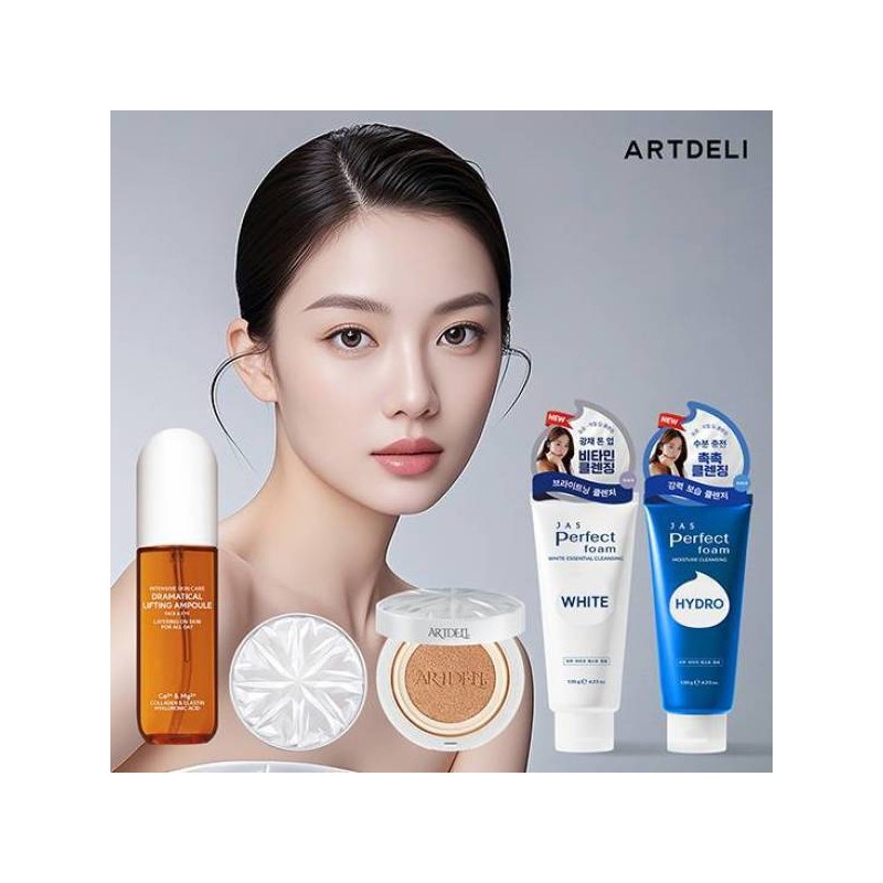 Art Deli 아트델리균일가저분자 콜라겐 쿠션/세라믹 미스트/쟈스 리프팅 칼슘 앰플/콜라겐 멀티밤/퍼펙트폼