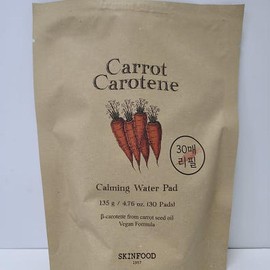 캐롯 카로틴 카밍 워터 패드 30매(리필) 1개 (AD) (33554534) Carrot Carotene Calming Water Pad 30 Sheets (Refill) 1 Piece (AD) (33554534)