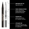 Milani The Tank Liquid Eyeliner - No-Skip Liquid Eyeliner Pen,