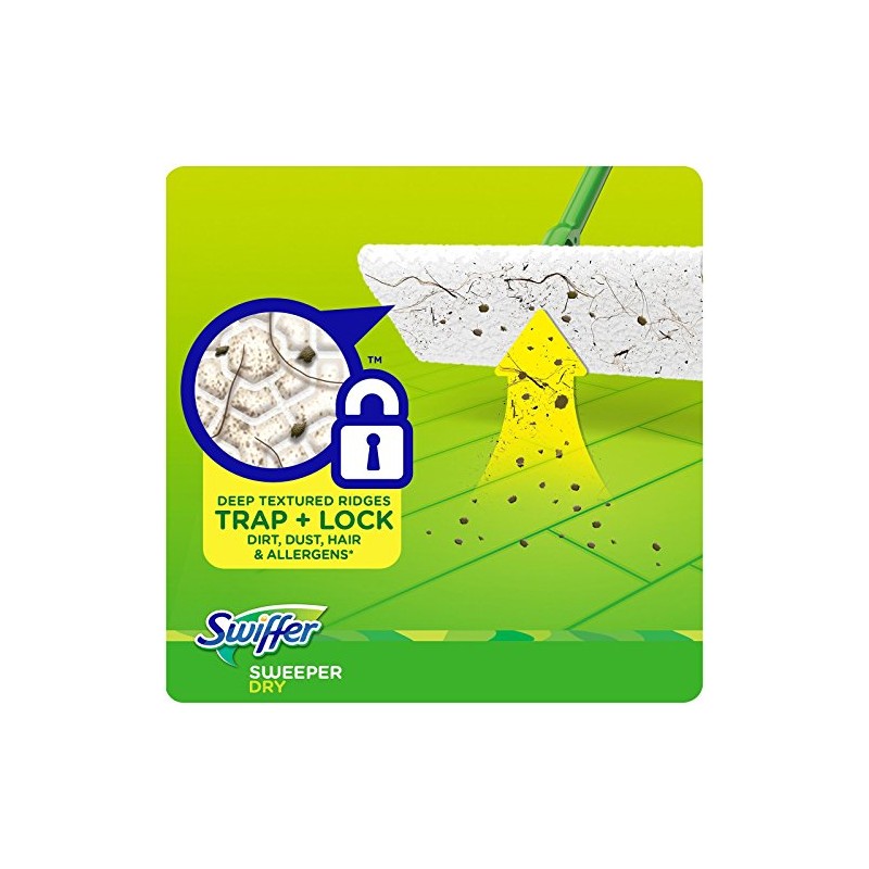 Swiffer Sweeper Dry Sweeping Cloths, Refills, Unscented, 32 ct.