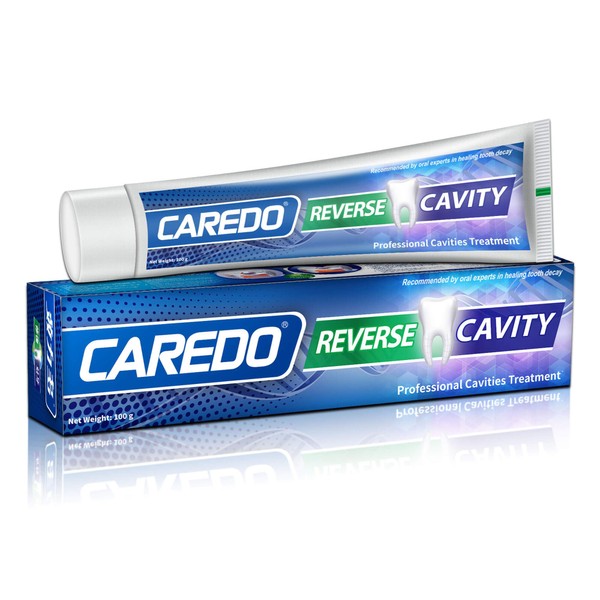 CAREDO Cavity Reversal Hydroxyapatite Toothpaste for Adults, Cavity Tooth Filler