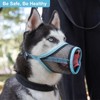 Dog Muzzle, Mesh Muzzle for Small Medium Large Dogs, Soft