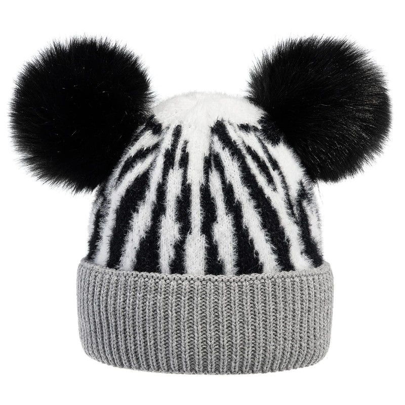 4sold Miki Colour Womens Girls Winter Hat Wool Knitted Beanie