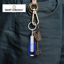 Honduran Flag Beer Bottle Opener Keychain - 1 Piece
