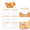 Gag Gifts - 2024 Wall Calendar, White Elephants Natures's Butts,