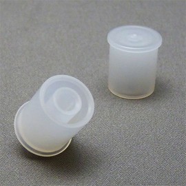 Techno Banes RCA Type Pin Plug Cable Caps (Clear) 6pcs/pack RCATCK-W0-6
