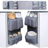 Suction Cup Refrigerator Double Side Caddy Organizer，Dorm and office Over