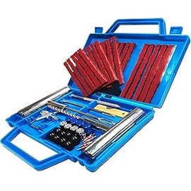 CIANBIFN 64-piece tyre repair kit, car tyre repair kit, portable tyre repair kit, car tyre repair kit for cars, ATVs, motorcycles, black