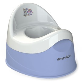 BABYLON Duet Children's Potty, Children's Toilets with Removable Bowl, Children's Toilet, Night Pot for Children/Toilet Seat Pot, Boys/Girls Children's Potty from 1 Year, Purple