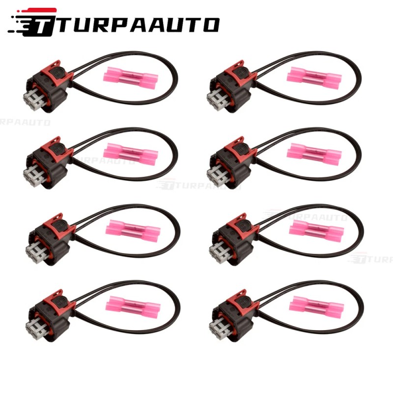 Turpa auto L5P 6.6L Duramax Injector Pigtail Harness Gold Pins