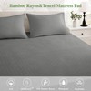 Queen Mattress Protector, Waterproof Mattress Pad Washable Rayon Mattress Cover