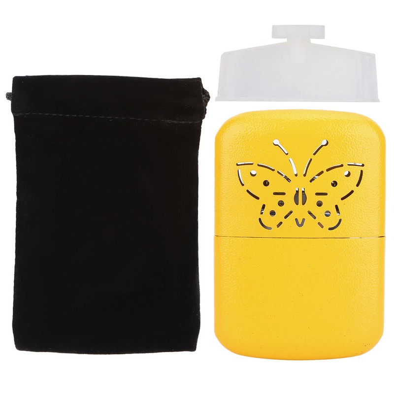 Ultralight Portable Yellow Hand Warmer Indoor Outdoor Pocket Warmer Heater