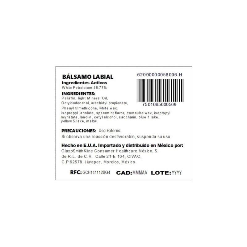 Chapstick Balsamo Labial Yerbabuena 4 g