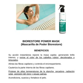 Post-alisado Reestructurante Let Me Be Biorestore Power Mask