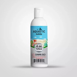 AQUAETIC  Iodide,  For Aquarium Supplement  4, 8  Oz - 4 oz
