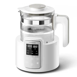 Instant Water Warmer, Baby Bottle Warmer with Faster Cooling Fan and LCD Display, Baby Milk Warmer, Electric Kettle with 6 Temperature Control Presets, Breastmilk Warmer, Boil Tea, Coffee
