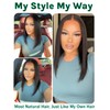 KLAIYI Yaki Straight Bob Wig Bye Bye Knots Glueless Pre