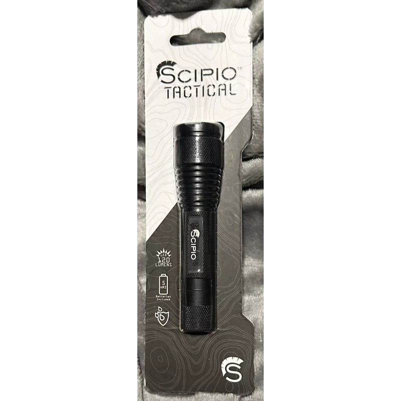 Scipio Lumagear Tactical Flashlight S3201A Hunting Camping Fishing Hiking Safety