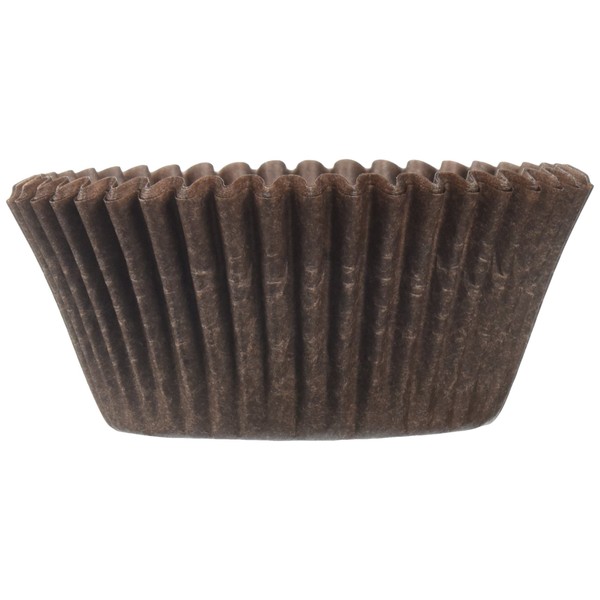 Oasis Supply Baking Cups, 100-Count, Solid Brown