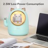 Humidifier Aroma Diffuser Cat Shape 400ml Capacity Timing Humidifier Home