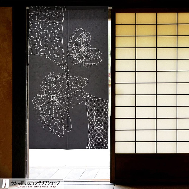 Noren 95112 Japanese Style, Stylish, Japanese Modern Tapestry, Blindfold, Noren